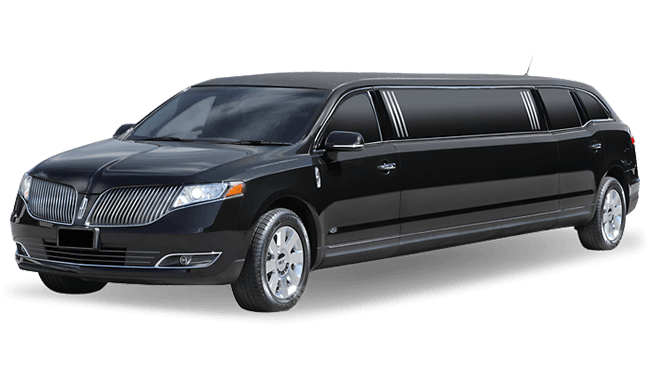 Black stretch limousine — HeXA Rides VIP luxury transportation Las Vegas